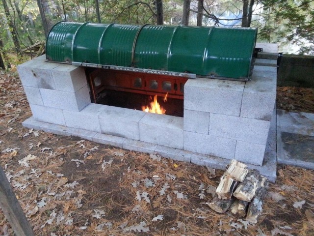 How to Make Rotisserie Metal Drum BBQ Pit Tutorial