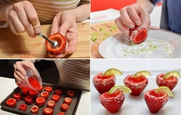 How to Make Strawberry Margarita Jello Shots