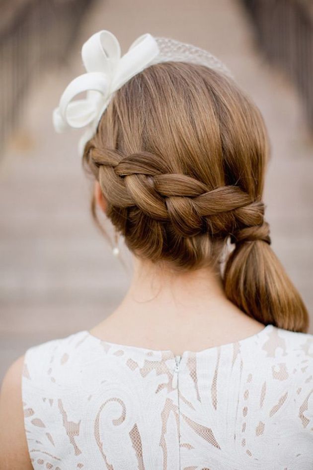 15 Ways to Rock a Pony Tail on Your Wedding Day