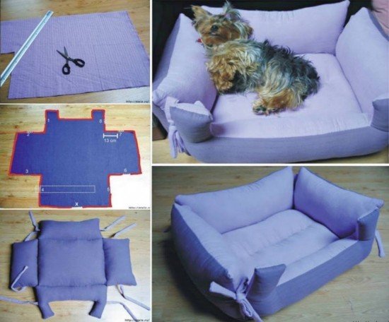 30+ Brilliant Pet Bed DIY Ideas with Tutorials