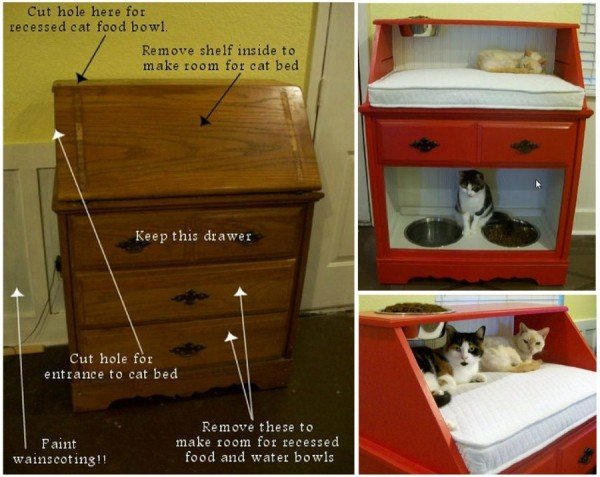 30+ Brilliant Pet Bed DIY Ideas with Tutorials