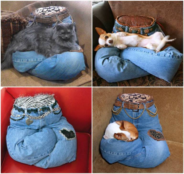 30+ Brilliant Pet Bed DIY Ideas with Tutorials