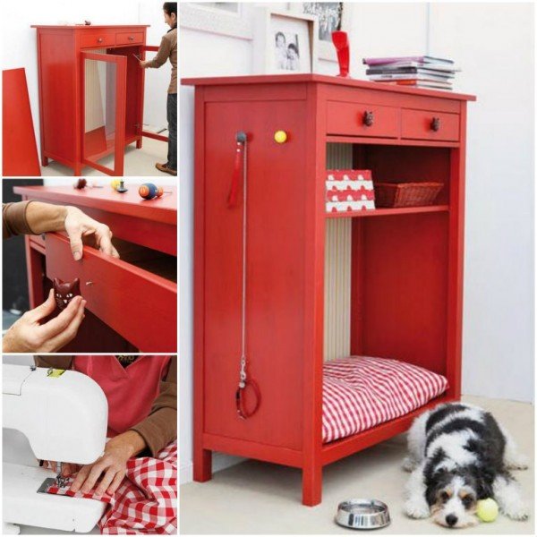 30+ Brilliant Pet Bed DIY Ideas with Tutorials