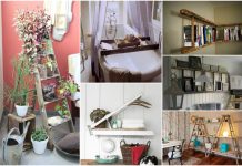 20+ Creative Ways to Use Ladders for Home Decorating 20 Creative Ways to Use Ladders for Vintage Home Decorating