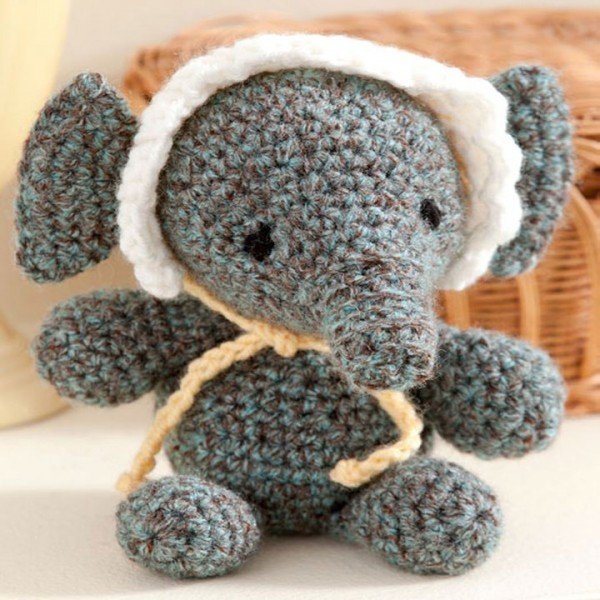 DIY Baby Elephant Crochet Amigurumi Free Patterns