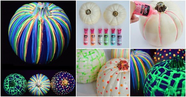 DIY Glow In The Dark Pumpkin Tutorial - video