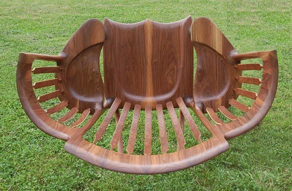 DIY Triple Rocking Chair Tutorial