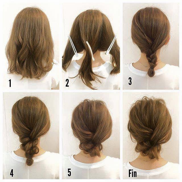 Fashionable Braid Hairstyle for Shoulder Length Hair4