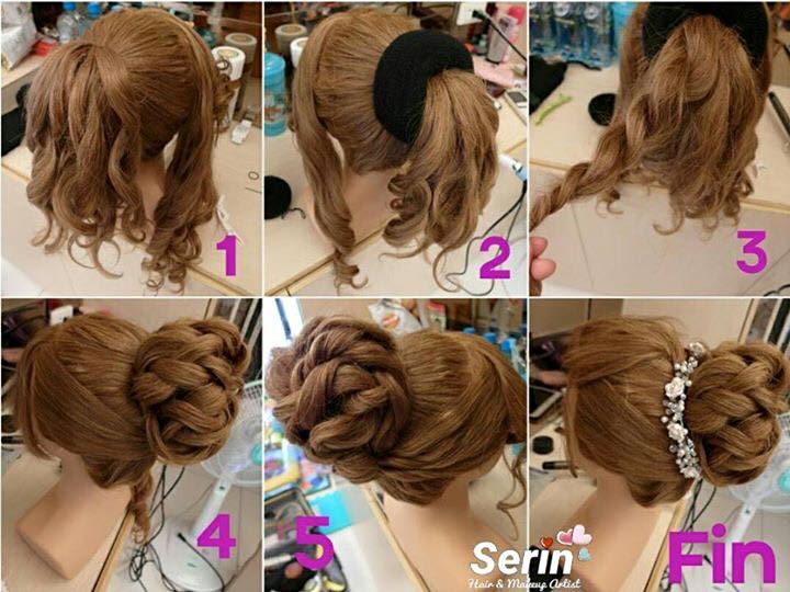 Fashionable Braid Hairstyle for Shoulder Length Hair