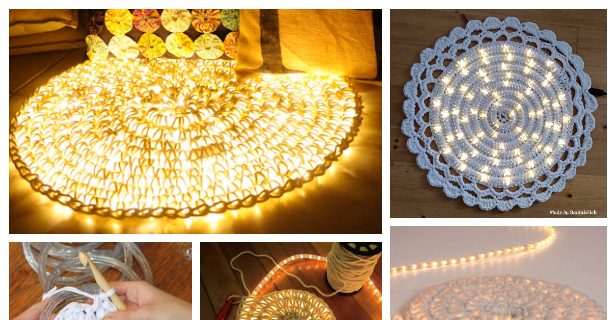 Crochet Rope Light Rug Tutorial | Shelly Lighting