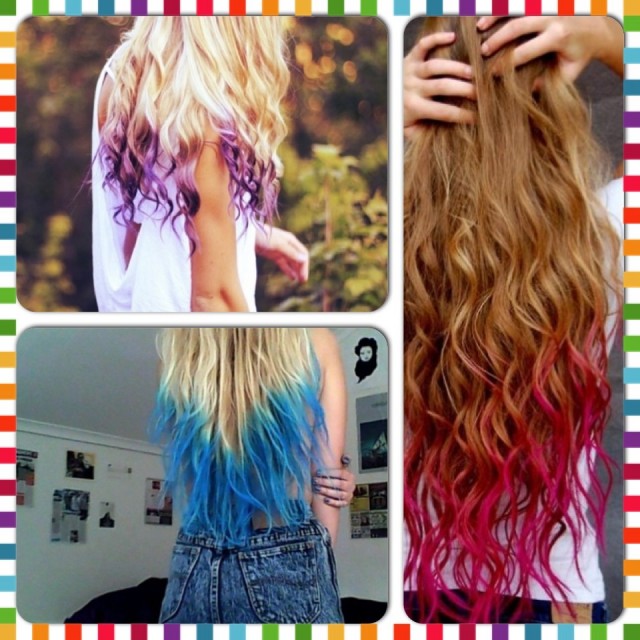 Kool Aid Dip Dye Hair Color Chart