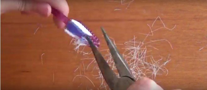 She Rips Bristles Off The Toothbrush And Boil It, The Results is Unbelievable
