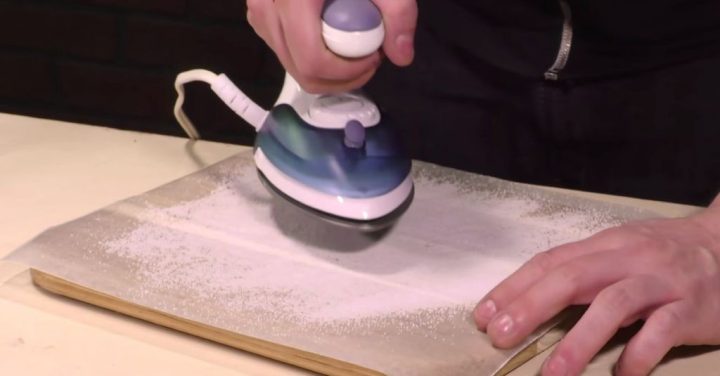 Use Salt To Clean An Iron