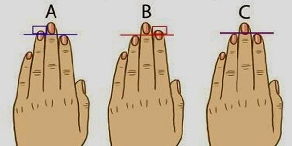 What Your Finger Length Reveals About Your Personality