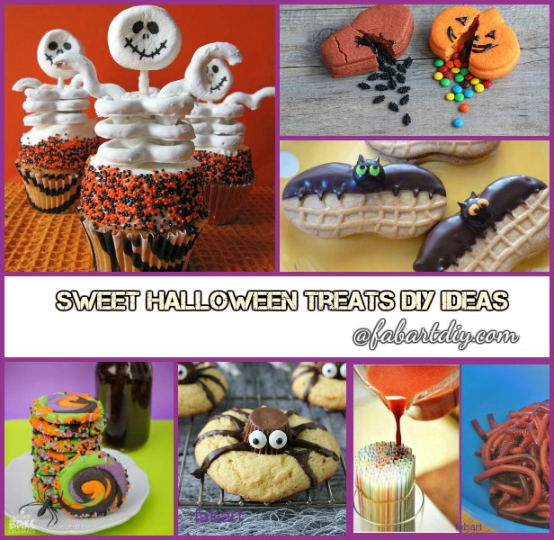 10 Fun and Sweet Halloween Treats DIY Ideas for Kids Halloween Party