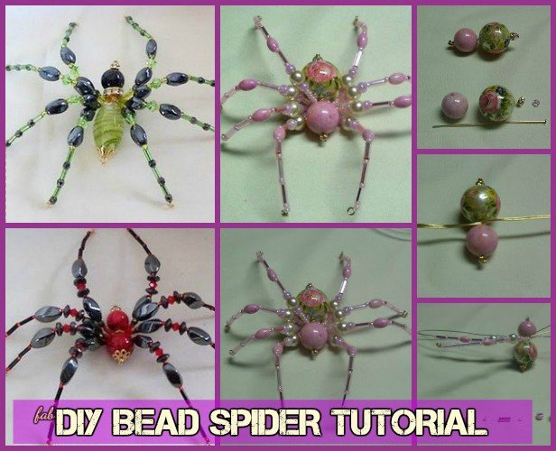 DIY Bead Spider tutorial-Video