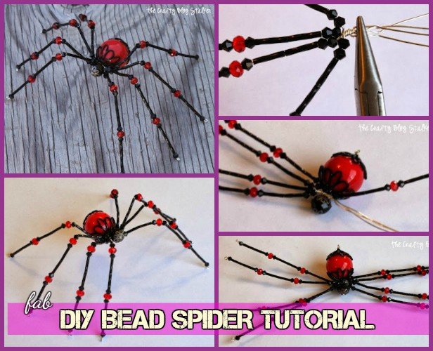 DIY Fabulous Bead Spider tutorial