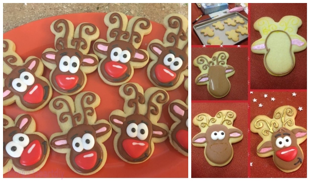 Diy Cute Reindeer Cookies Recipe For Christmas Treat Video