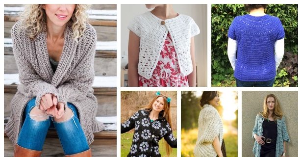 diy crochet cardigan