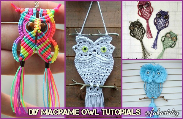 DIY Macrame Owl Tutorials