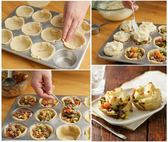 DIY Mini Shepherd's Pot Pies Recipe