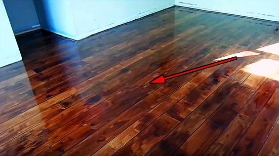 How to DIY Decorative Concrete Simulated Hardwood Flooring