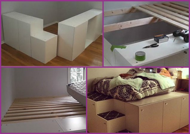 IKEA Platform Bed DIY