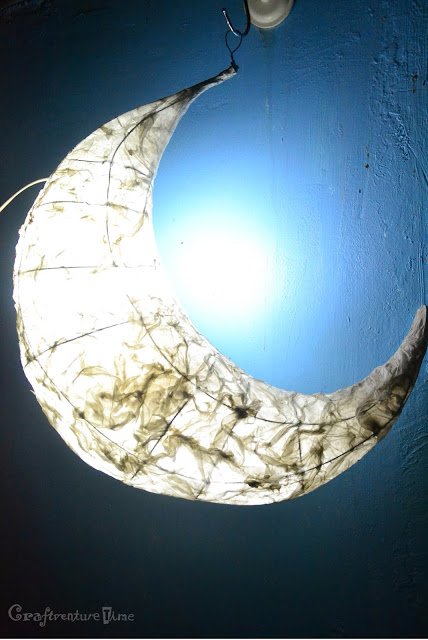 Inspired by The Ultimate Night Light-DIY Moon Lantern