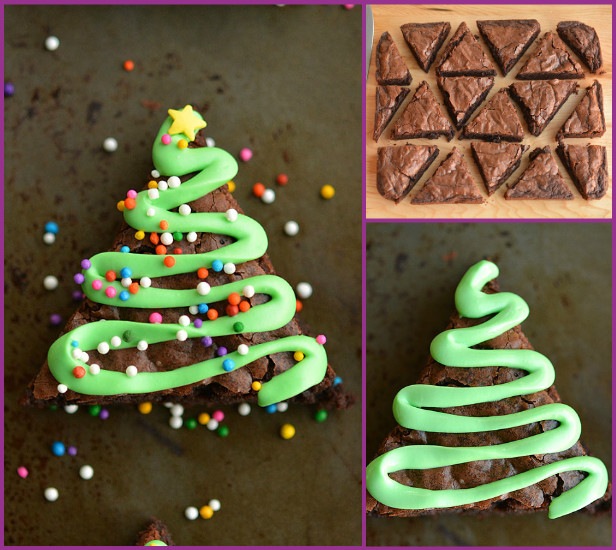 DIY Christmas Tree Brownie Recipe