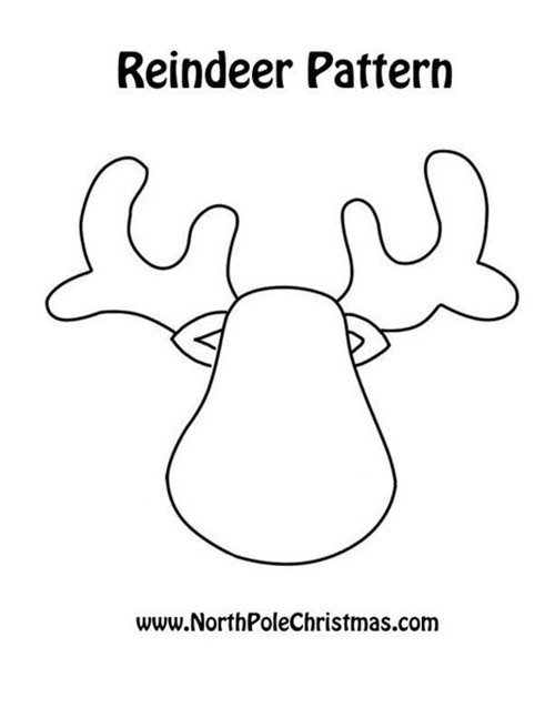 DIY Felt Christmas Ornament Tutorials - Free Templates Deer