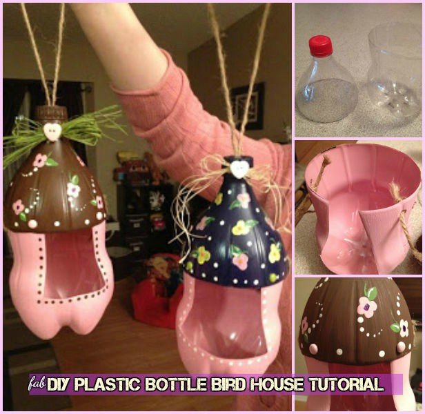 DIY Plastic Bottle Bird House Tutorial-Video