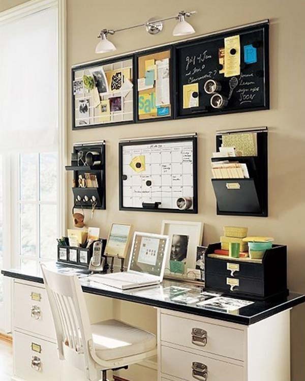 20+ Clever DIY Ways and Hacks to Organize Your Office In No Time