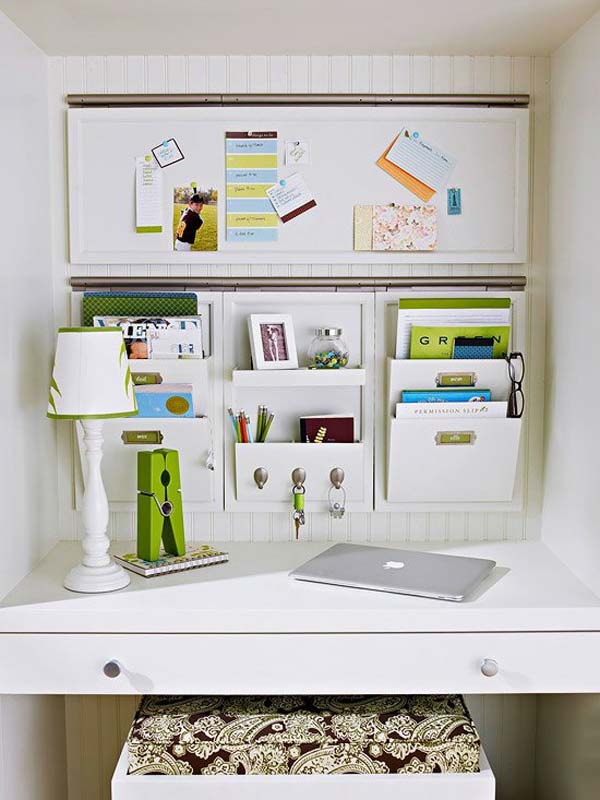 20+ Clever DIY Ways and Hacks to Organize Your Office In No Time