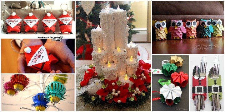 20+ Toilet Paper Roll Christmas DIY Craft Projects for A Wonderful Holiday