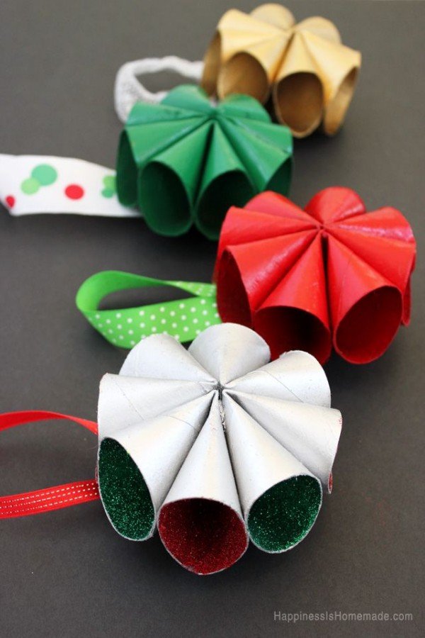 20+ Toilet Paper Roll Christmas DIY Craft Projects for A Wonderful Holiday