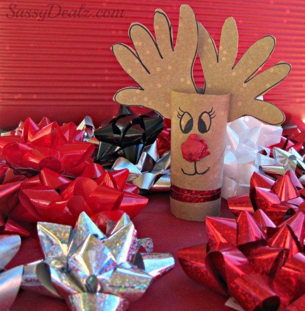 20+ Toilet Paper Roll Christmas DIY Craft Projects for A Wonderful Holiday