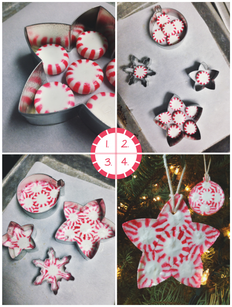 Creative Christmas Ornaments DIY from Cookie Cutters