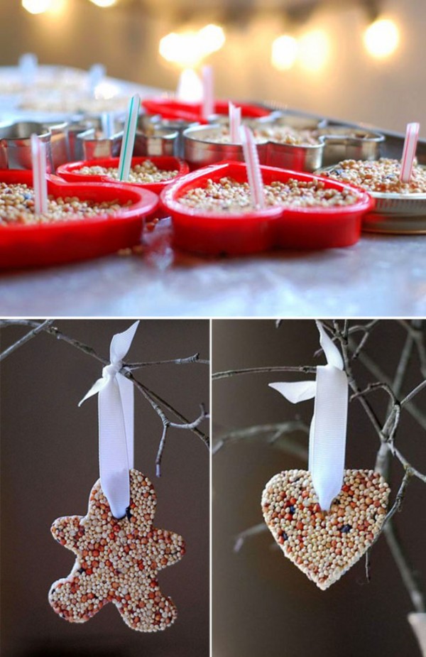 Creative Christmas Ornaments DIY from Cookie Cutters