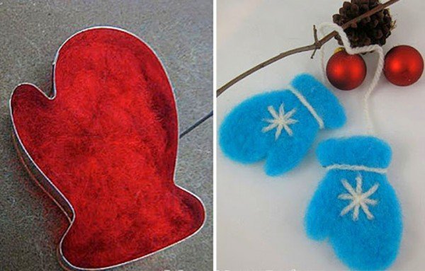 Creative Christmas Ornaments DIY from Cookie Cutters
