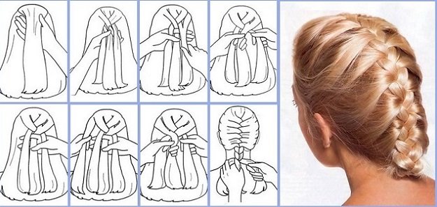 How To Make French Braid Hairstyle Tutorials