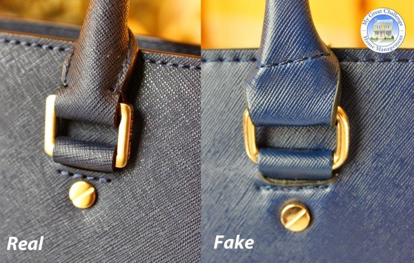 fake vs original michael kors bag