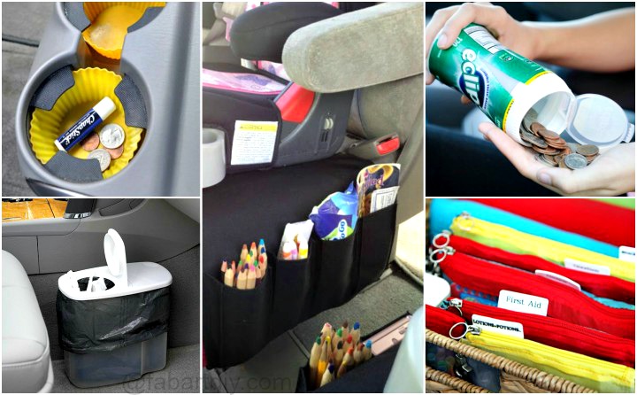 10 Car Hacks To Help Keep The Car Clean With Kids