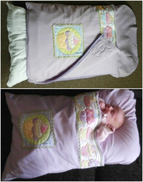 DIY Baby Pillowcase Sleeping Bag Patterns (Video)/Baby Nap Mat DIY tutorial