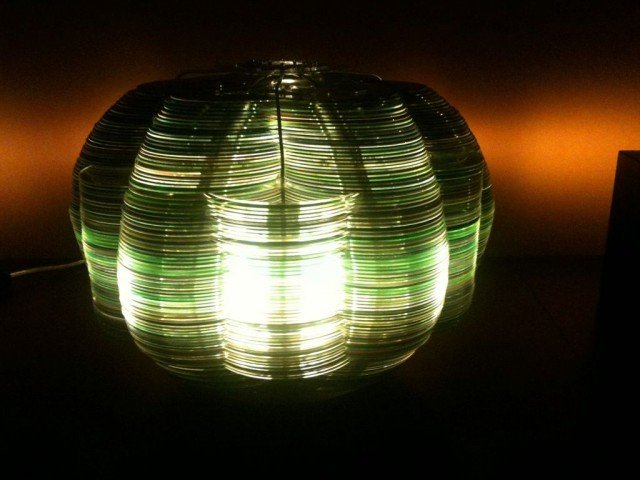 DIY CD Lamp from old CDs Tutorial