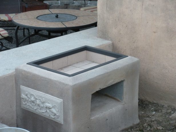 DIY Morgan's Open Grill Picture Tutorial--Backyard Concrete Grill Plan