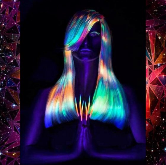 Glow in the Dark Hair Is Getting Too Hot to Stay In Style-DIY Glow In The Dark Hair Dye