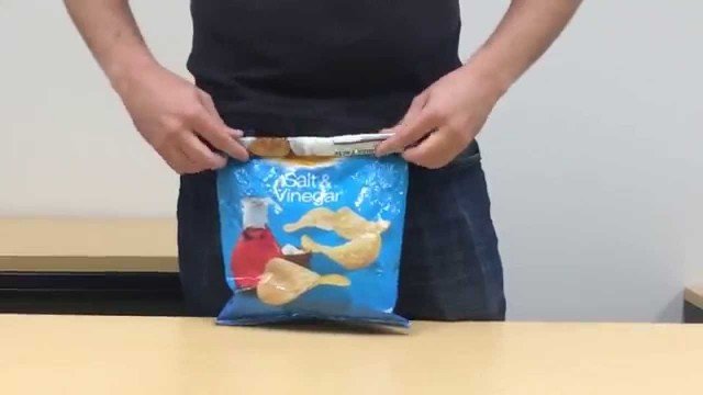 How To Seal A Bag Of Chips Without Using A Bag Clip