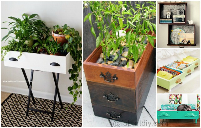 Creative Ways to Recycle Your Old Dresser Drawers 