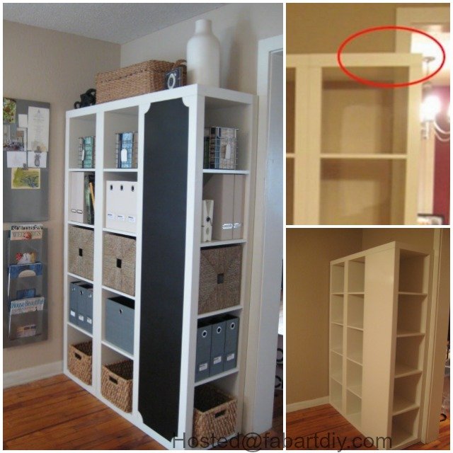 DIY IKEA Expedit Shelf Redesign Hack