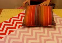 DIY No Sew Pillow Cover Tutorial – Video DIY No Sew Pillow Cover Tutorial - Video